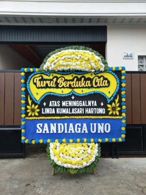 Papan Bunga Duka di Kadungora